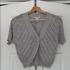 Alison cheri Gray Women's Knit Sweater